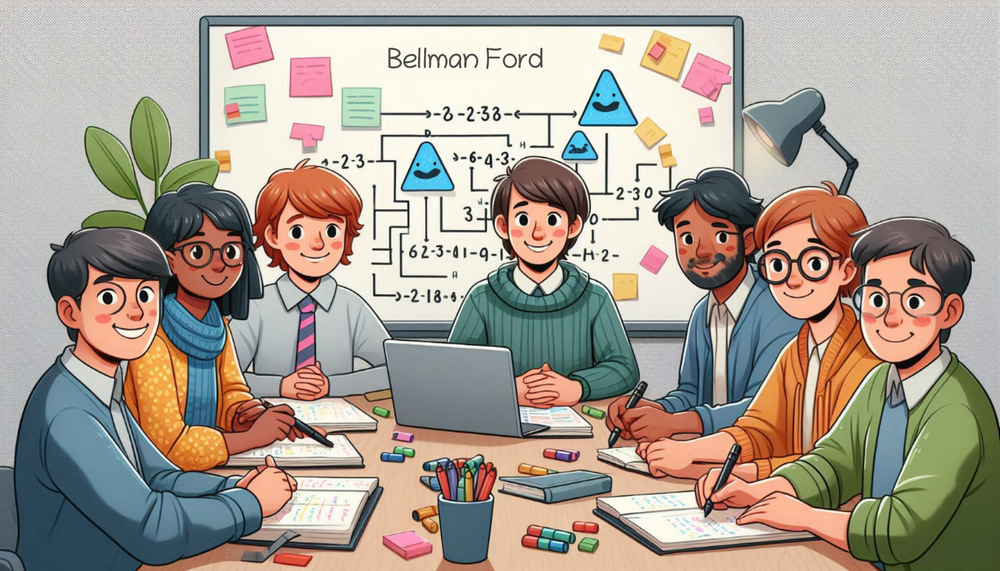 Bellman-Ford algorithm - Explained with an example!