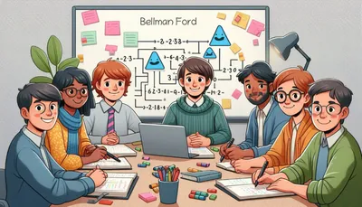 Bellman-Ford algorithm - Explained with an example! Cover