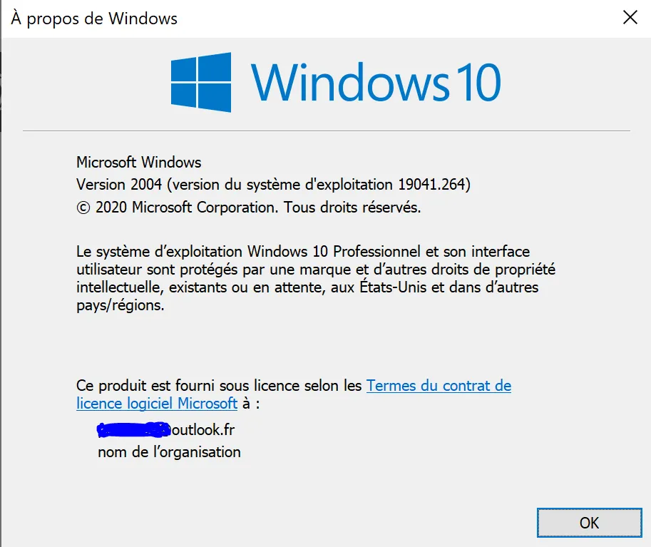 Windows 10 version 2004